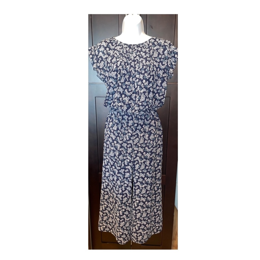 Michael Kors Georgette Floral Jumpsuit